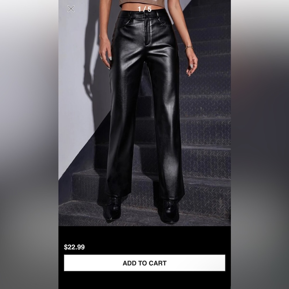 Leather pants